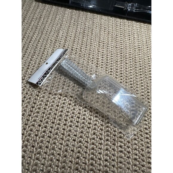 Wedding Anniversary Cake Knife & Server Set Clear Handles with 2 pk Scoops - Picture 11 of 11